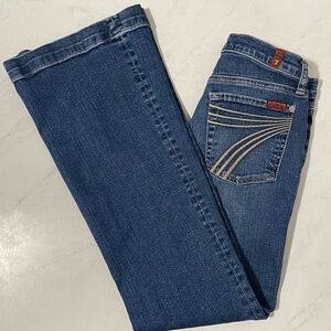 7 for All Mankind Dojo Tailorless Size 27